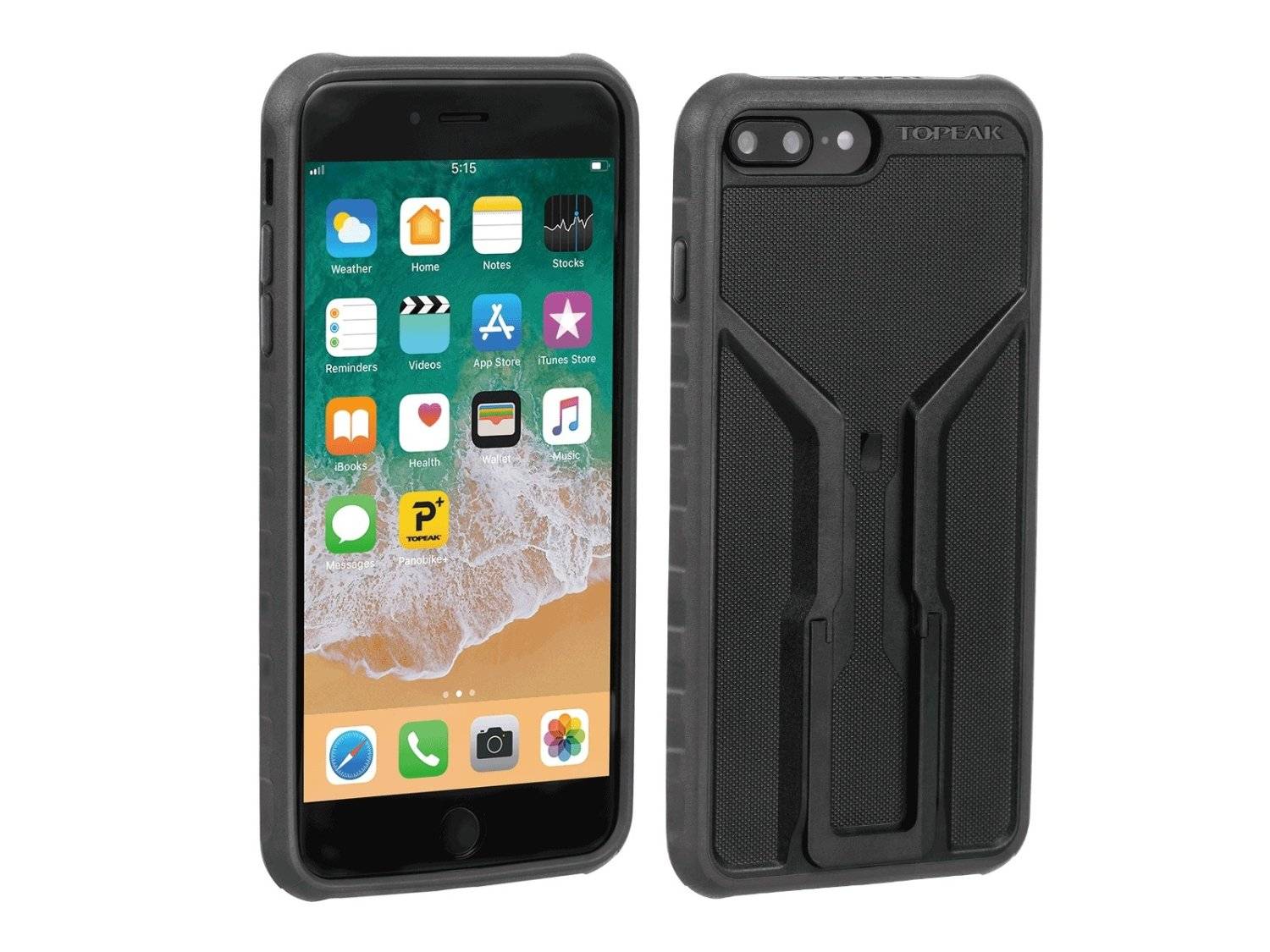 Купить чехол для смартфона c креплением topeak ridecase w/mount, work with  iphone 8+/7+/6s+/6+, black/gray, tt9857bg, цена в интернет магазине  Навелосипеде.рф